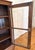Antique French Walnut Vitrine Display Cabinet For Sale - Image 14 of 14