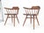 Mid 20th Century Pair of George Nakashima Captain's Dining Chairs in Walnut For Sale - Image 5 of 16
