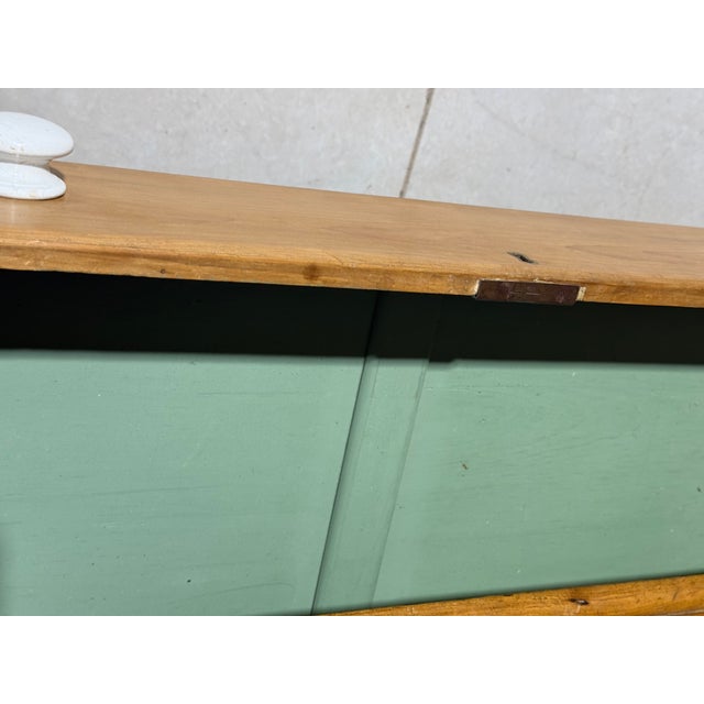 Antique Pine Three Drawers - Chest of Drawers From England For Sale - Image 17 of 18