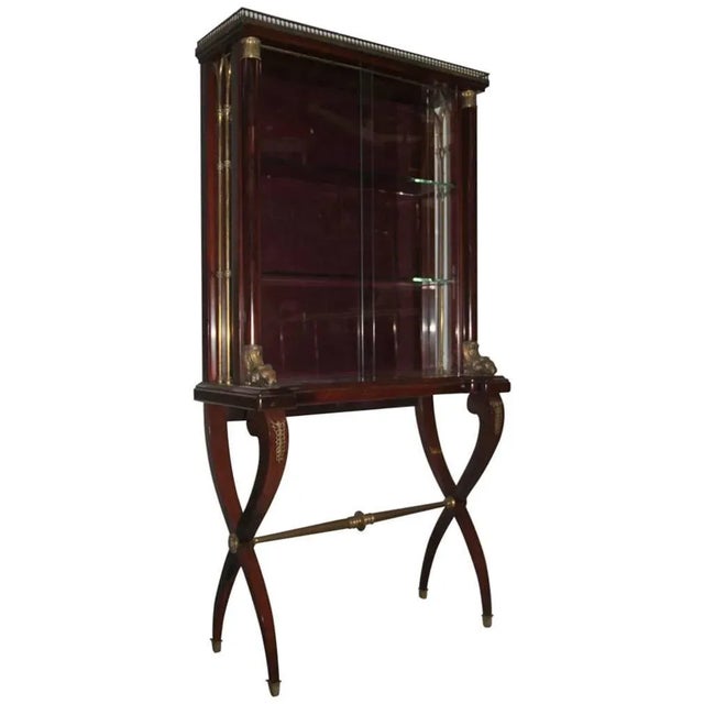 Italian Rosewood Showcase, 1950s For Sale - Image 11 of 11