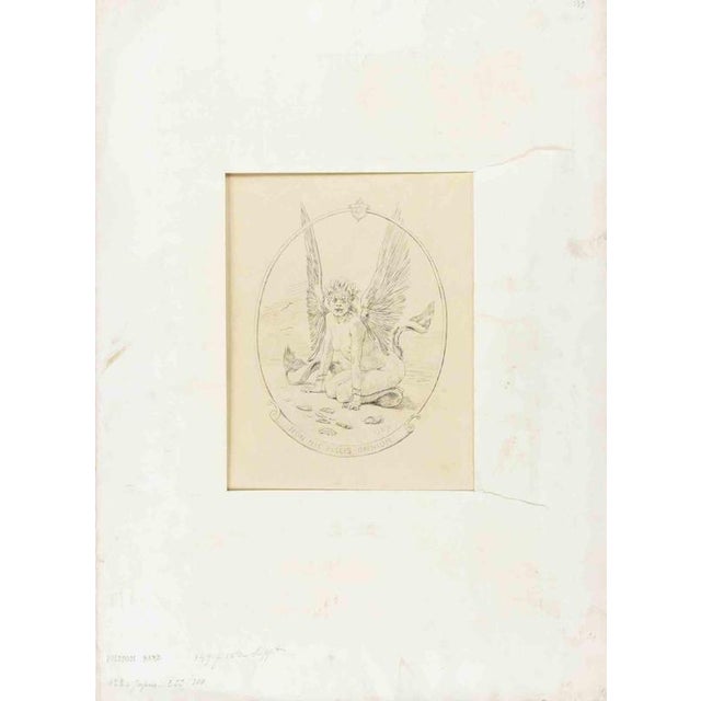 Hollywood Regency Félicien Rops, Nude, Fish, 1880s, Etching For Sale - Image 3 of 4