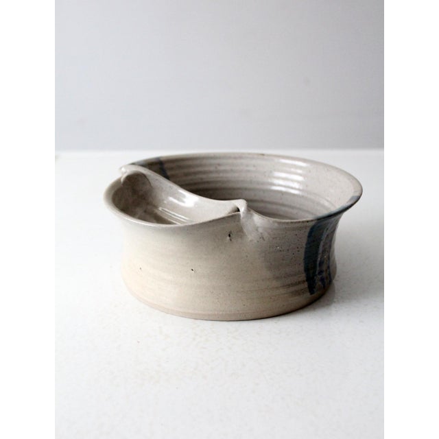 Vintage Studio Pottery Bowl For Sale - Image 6 of 12