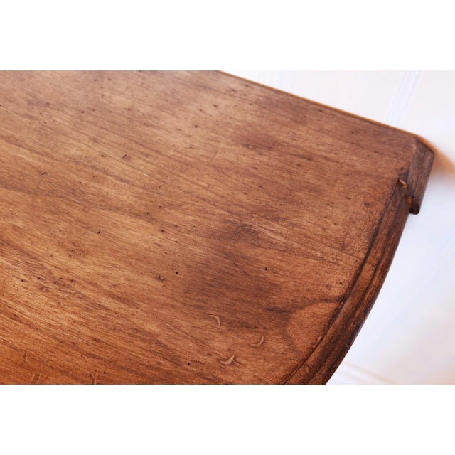 French Polychrome Painted Finish Console Table For Sale In Philadelphia - Image 6 of 9