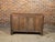 English Walnut 19th Century Flip Top Sideboard with Drawers and Brass Hardware For Sale - Image 10 of 12