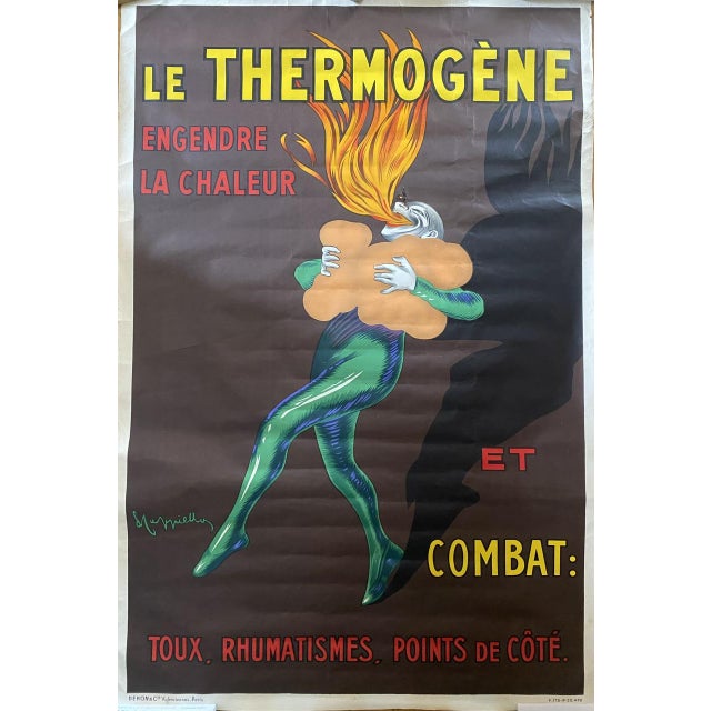 Thermogenic Poster from Cappiello, 1920s For Sale - Image 13 of 13