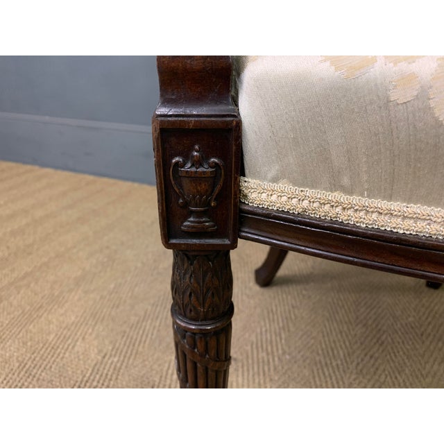 Mahogany Armchair in the style of Hepplewhite, 1900 For Sale - Image 10 of 13