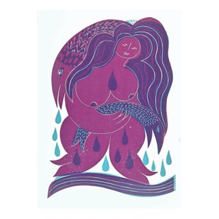 Axel Hartenstein, Creatures, Screen Print, Mid 20th Century For Sale