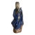 Vintage Chinese Porcelain Wise Man Figurine/Sculpture For Sale