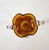 Mid-Century Modern Two-Handled Amber Murano Glass Vase, Italy, 1950s For Sale - Image 9 of 18