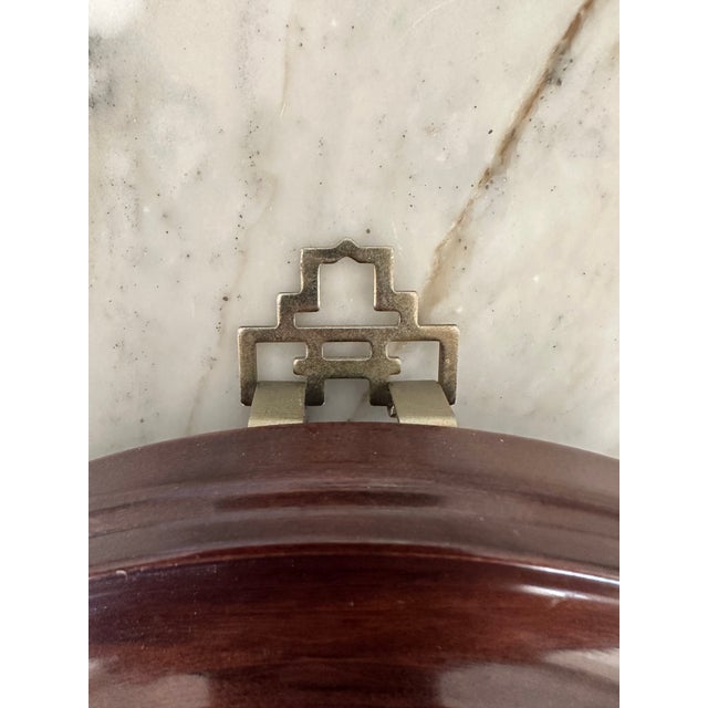 Vintage Handcarved Walnut Relief Intaglio Artwork For Sale - Image 11 of 13