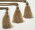 Art Deco Trio of Crystal Beads Curtain Tassel Tiebacks Retainers For Sale - Image 10 of 10