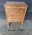 A cute small sized early 19th Century French Oak Chest of Drawers. The 3 drawers slide smoothly and we have bleached it...