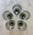 Set of 5 Mid Century Orrefors Rhapsody Smoke Cordial Glasses For Sale In Austin - Image 6 of 8
