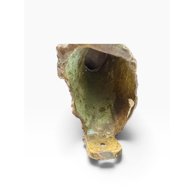 Late 20th Century Signed Milo (Miguel Lopez) Art Deco Bronze Weimaraner / Pointer Dog Bust Statue For Sale In West Palm - Image 6 of 11