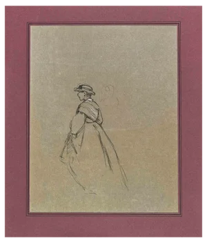 Jean Ferdinand Chaigneau 1, Figures, Original Drawing on Paper, Mid 19th-Century