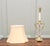 Gold Vintage Hollywood Regency Glass Table Lamps, 1980, Set of 4 For Sale - Image 8 of 9