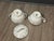 1960s Noritake “Colburn” Cream & Sugar Set – White, Silver & Blue Floral, Japan For Sale - Image 9 of 12