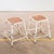 White Low Stacking Stools in White from Mullca, 1960s, Set of 2 For Sale - Image 8 of 8