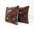 This beautiful 20'' x 20'' pillow cover set was made from authentic Turkish rug pieces. Bright colors of wool adorn the...