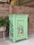 Habersham Cabinet Custom Painted With Tropical Birds and Leopards For Sale - Image 11 of 11