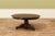 Transitional Antique Reproduction Jupe Table With Lion Paw Feet, Round Opens For Sale - Image 3 of 12