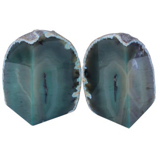 Agate Modern Bookends For Sale