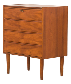 Danish Teak Chest of Drawers, 1970s
