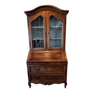 French Secretary Desk - Bureau Bookcase For Sale