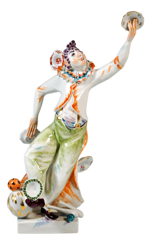Large Circus Figurine by Peter Strang for Meissen, 1997