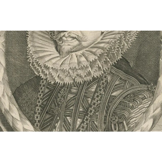 Houbraken, Archduke Albert of Austria, 1750, Engraving For Sale - Image 4 of 10