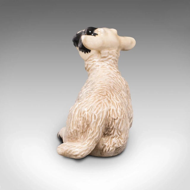 1990s 1990s Small Vintage English Ceramic Decorative Lamb For Sale - Image 5 of 11