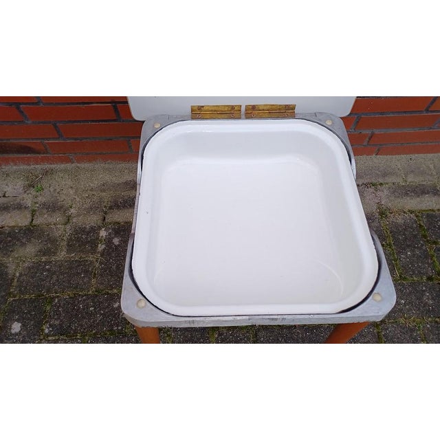 Side Table with Sink, 1970s For Sale - Image 10 of 16