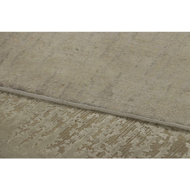 Beige Rug & Kilim’s Oversized Abstract Runner Rug in Beige-Brown Tones For Sale - Image 8 of 8