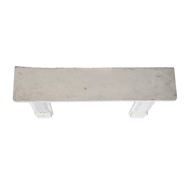 Antique Wooden Fireplace Mantle For Sale - Image 10 of 12