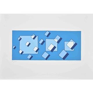 Mario Radice, The Distruction, Screen Print, 1974 For Sale