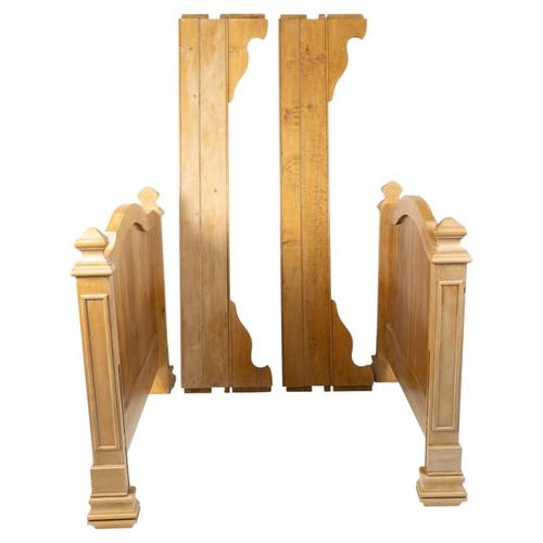 Single Bed Frame with Bench, 1900s For Sale - Image 6 of 6
