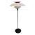 Mid 20th Century Poul Henningsen for Louis Poulsen "Ph 80" 4/3 Floor Lamp - Danish Modern Lighting For Sale