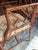 Ornamental & Decorative Materials Set of 4 Vintage Faux Bamboo Chippendale Style Armchairs For Sale - Image 7 of 10