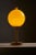 1960s 1108 Table Lamp with Ash Support with Yellow Glass Sphere attributed to Luxus Sweden, 1960s For Sale - Image 5 of 10
