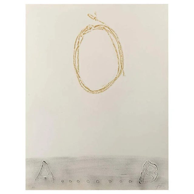 Paper Antoni Tàpies, Cordill, 1971, Etching For Sale - Image 7 of 8