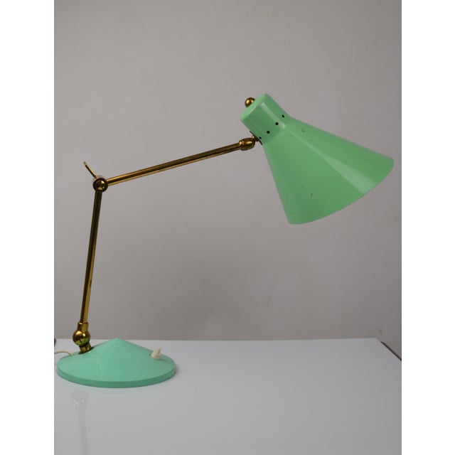 Mid-Century Modern Italian Table Lamp, 1950s For Sale - Image 12 of 18
