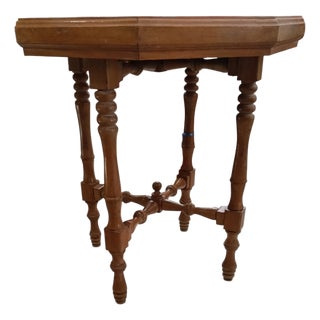 Vintage Game Table in Wood, 1970s For Sale