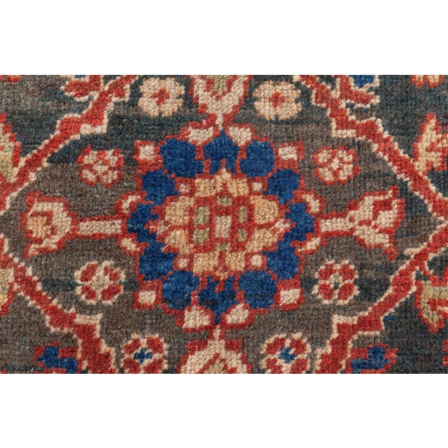 Beige Early 20th Century Persian Sultanabad For Sale - Image 8 of 9