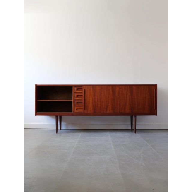Vintage Danish Sideboard by Johannes Andersen, 1960s, in Good conditions. Designed 1960 to 1969 This piece is attributed...