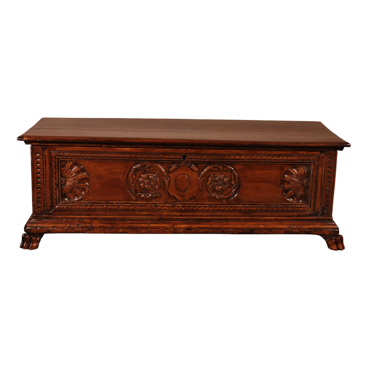 Italian Renaissance Walnut Chest, 1600s | Chairish