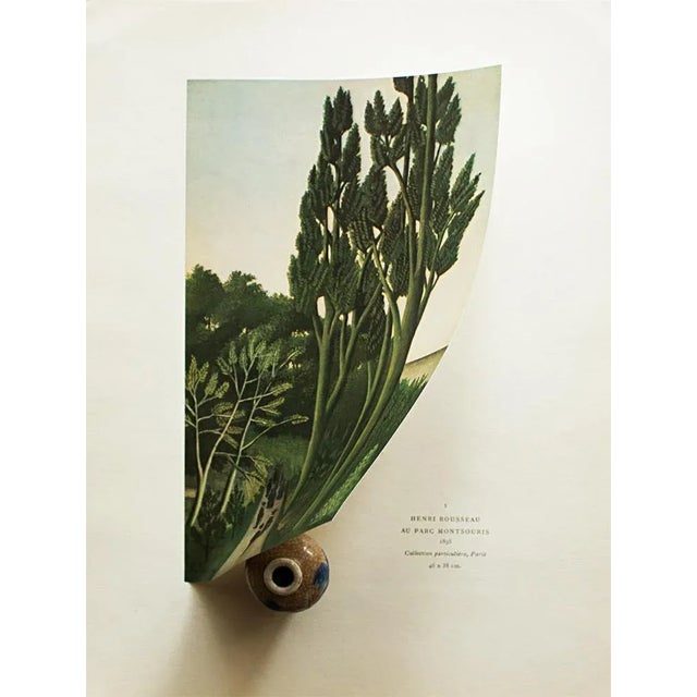The School of Paris 1930s After Henri Rousseau, "At the Montsouris Park" First Edition Swiss Lithograph For Sale - Image 3 of 8