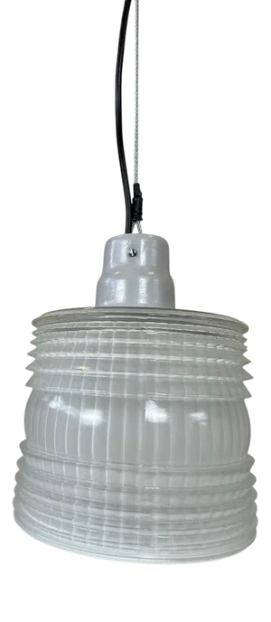 Vintage Industrial Pendant Lamp from Europhane