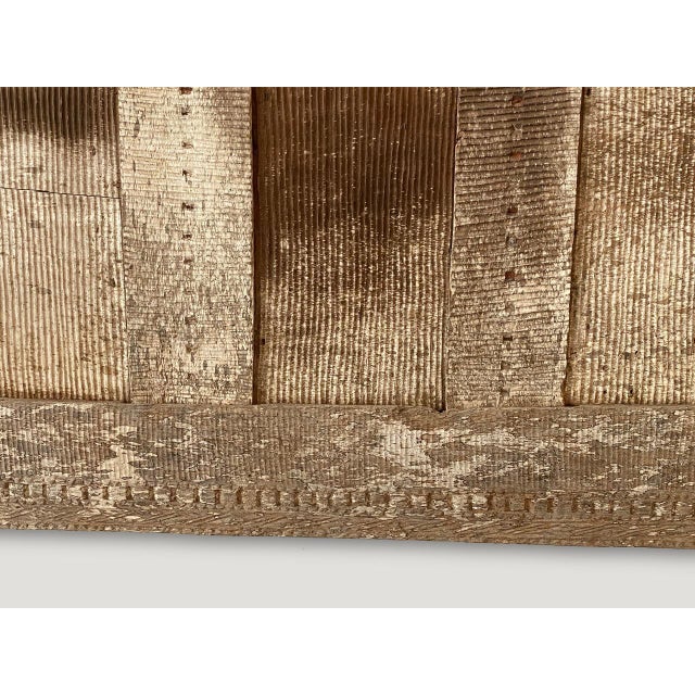 Andrianna Shamaris Hand Carved Wood Panel For Sale - Image 17 of 18
