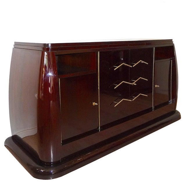 Art Deco Sideboard by Hubert Martin et Ploquin for Marber, 1930s For Sale - Image 10 of 10