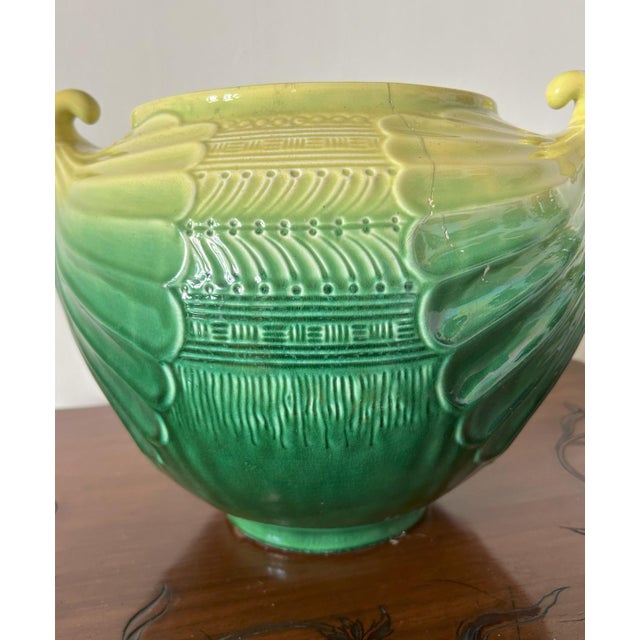 Ceramic Cachepot by Dresser for S.C.I. Laveno, 1910 For Sale - Image 6 of 15